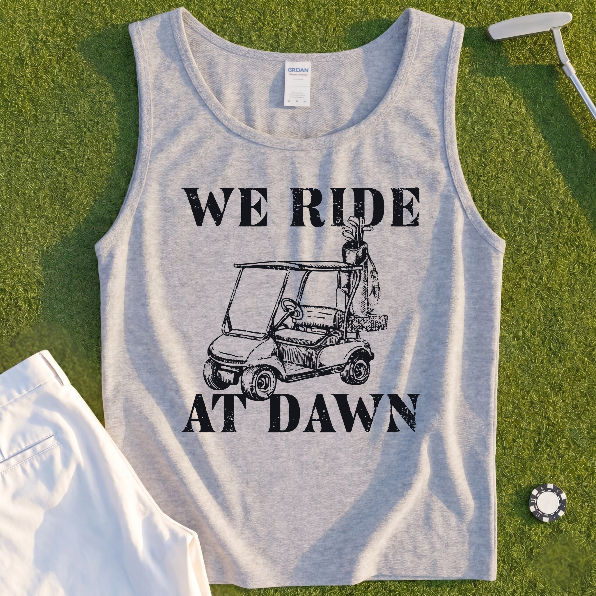 We Ride At Dawn Cart Tank