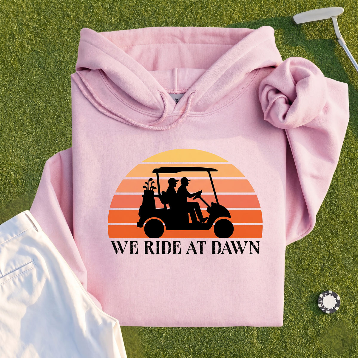 We Ride At Dawn Sunrise Hoodie