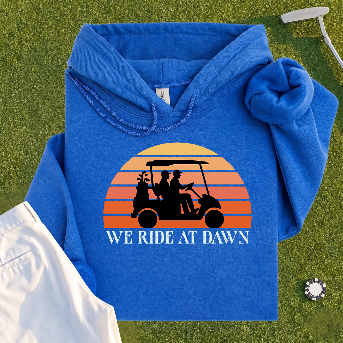 We Ride At Dawn Sunrise Hoodie