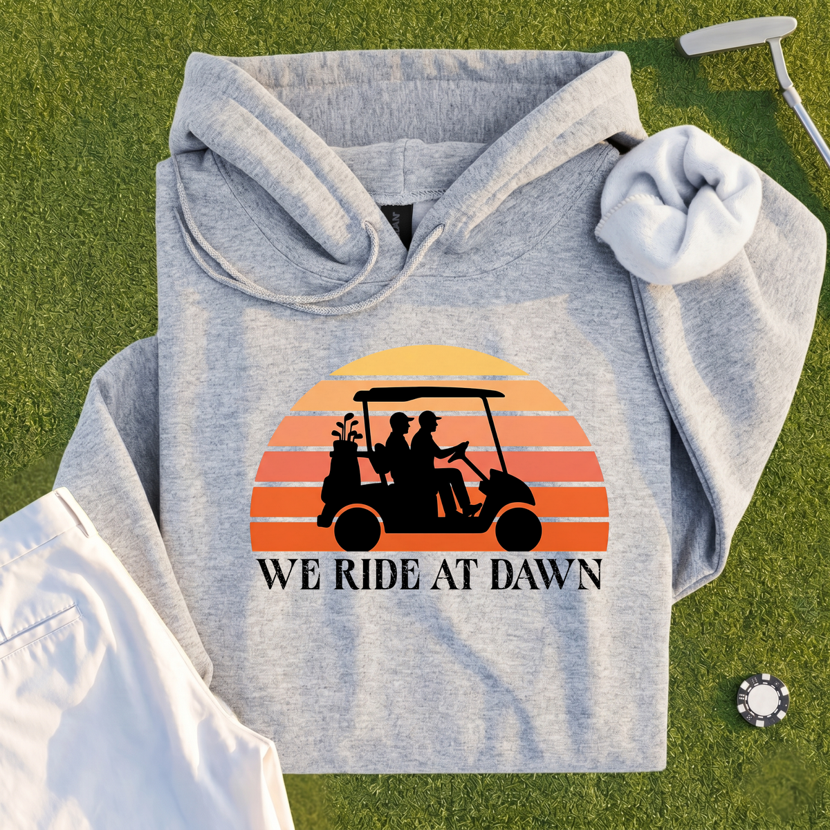 We Ride At Dawn Sunrise Hoodie
