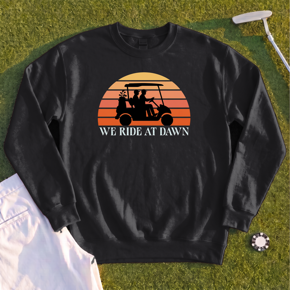 We Ride At Dawn Sunrise Sweatshirt