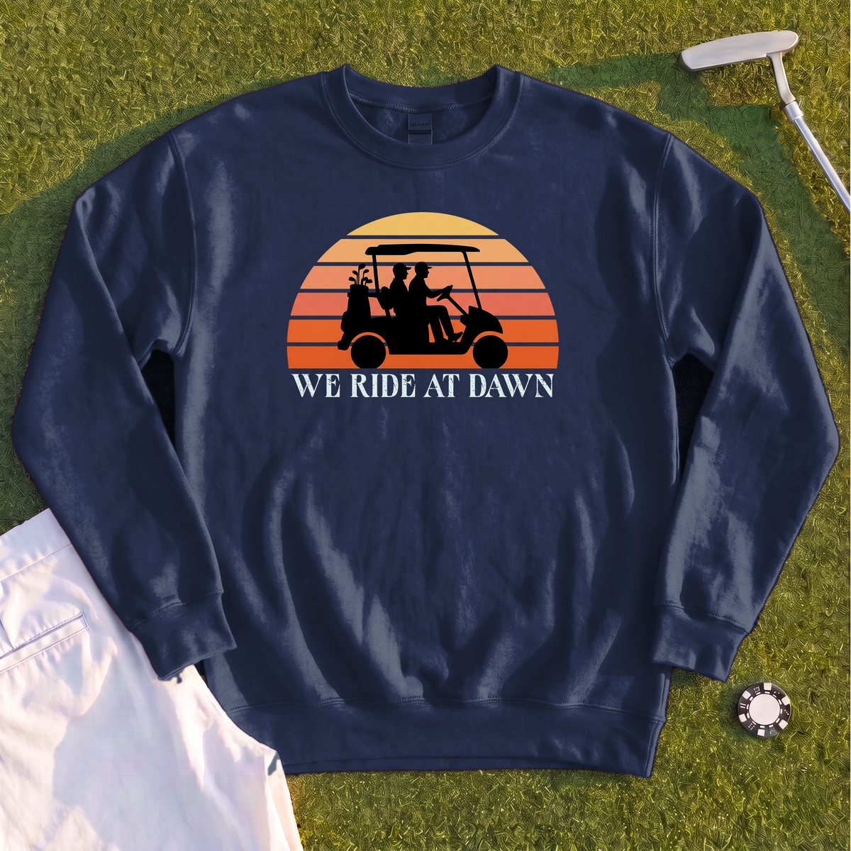 We Ride At Dawn Sunrise Sweatshirt