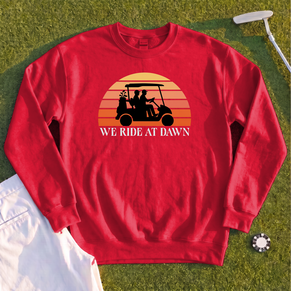 We Ride At Dawn Sunrise Sweatshirt