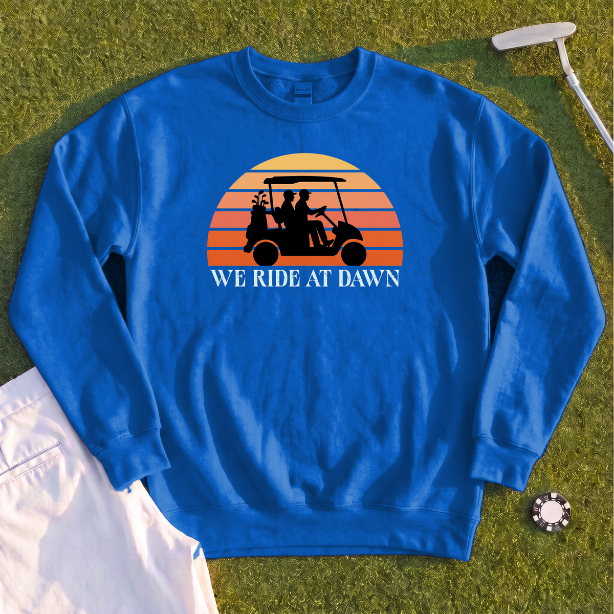 We Ride At Dawn Sunrise Sweatshirt