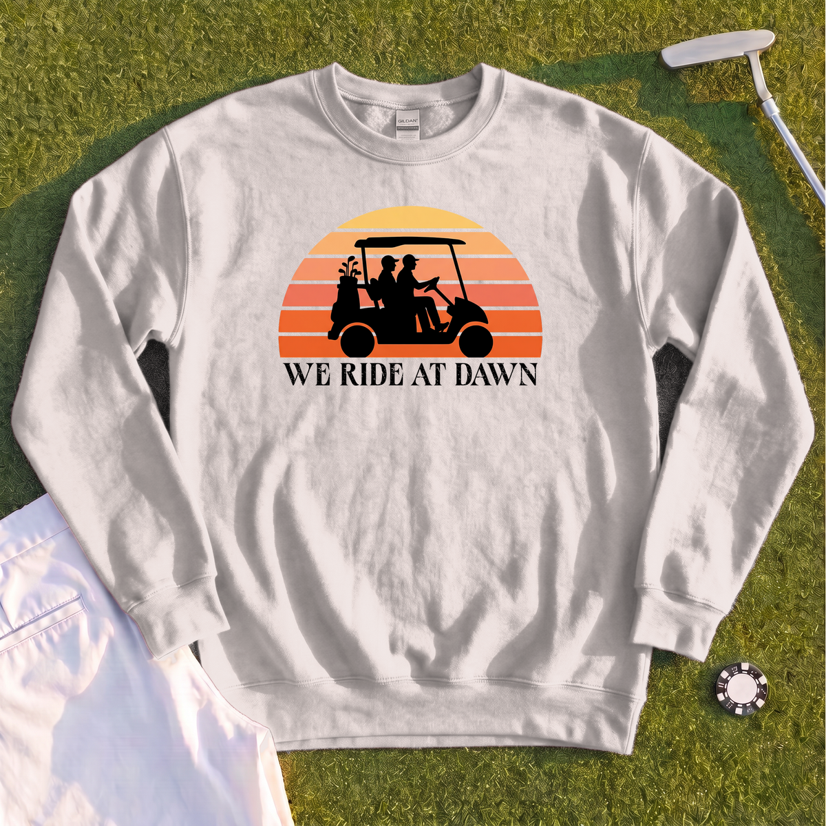 We Ride At Dawn Sunrise Sweatshirt