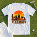 We Ride At Dawn Western Tee