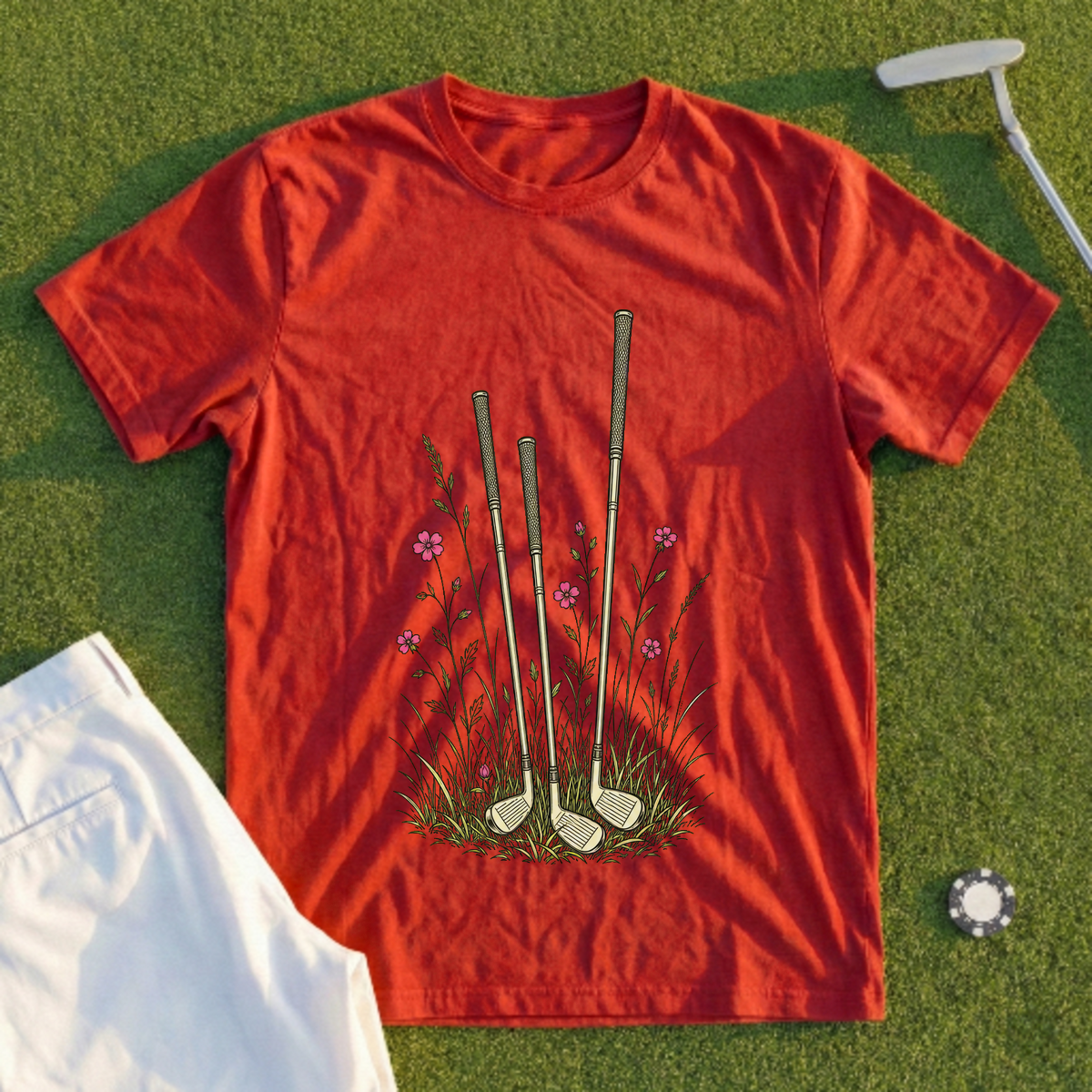 Where Wildflowers Meet The Rough Tee