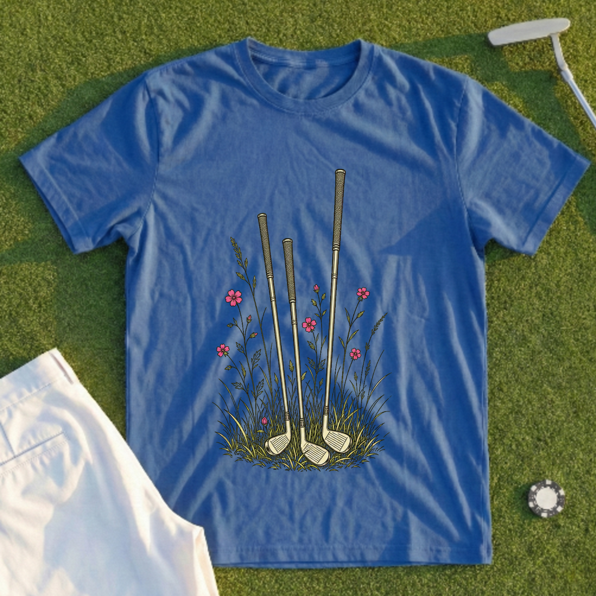 Where Wildflowers Meet The Rough Tee
