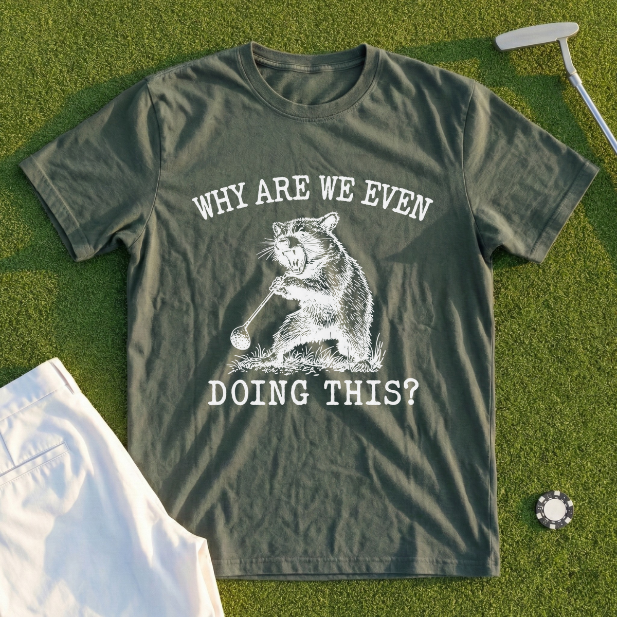 Why Are We Even Doing This Tee