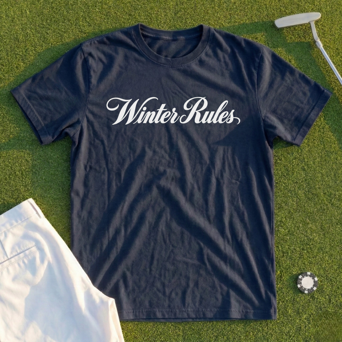 Winter Rules, Club Signage Tee