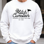 Mitch Cumstein School Of Night Putting Sweatshirt worn, White