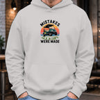 Mistakes Were Made Hoodie worn, Sport Grey