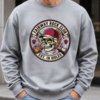 Fairway Rock Club Sweatshirt worn, Sport Grey
