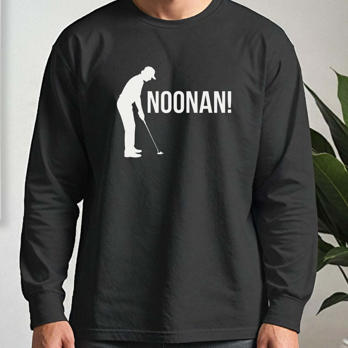 Noonan! Long Sleeve Tee worn, Black