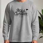 Mitch Cumstein School Of Night Putting Long Sleeve Tee worn, Sport Grey