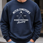 Mitch Cumstein Night Putting Sweatshirt worn, Navy