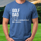 Golf Dad Definition Tee worn on the golf course, Royal