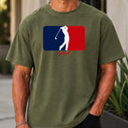 Major League Golf Premium Tee worn, Moss