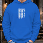 Billy Billy Billy Hoodie worn, Royal