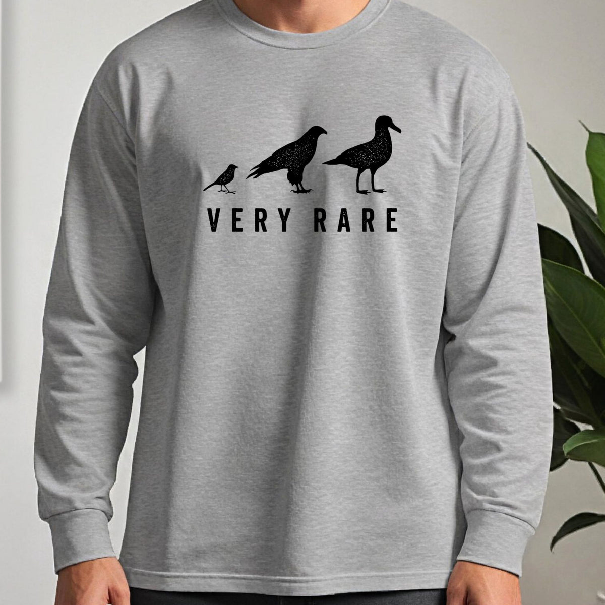 Very Rare Long Sleeve Tee worn, Sport Grey