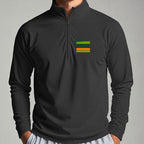 How About A Fresca Quarter Zip worn, Black