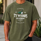Ty Webb Golf Academy Premium Tee worn, Moss
