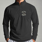 Golf Cart Princess Quarter Zip worn, Black