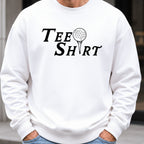 Tee Shirt Sweatshirt worn, White