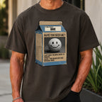 Personalized Have You Seen Me Premium Tee worn, Pepper