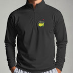 Master Of Nothing Quarter Zip worn, Black