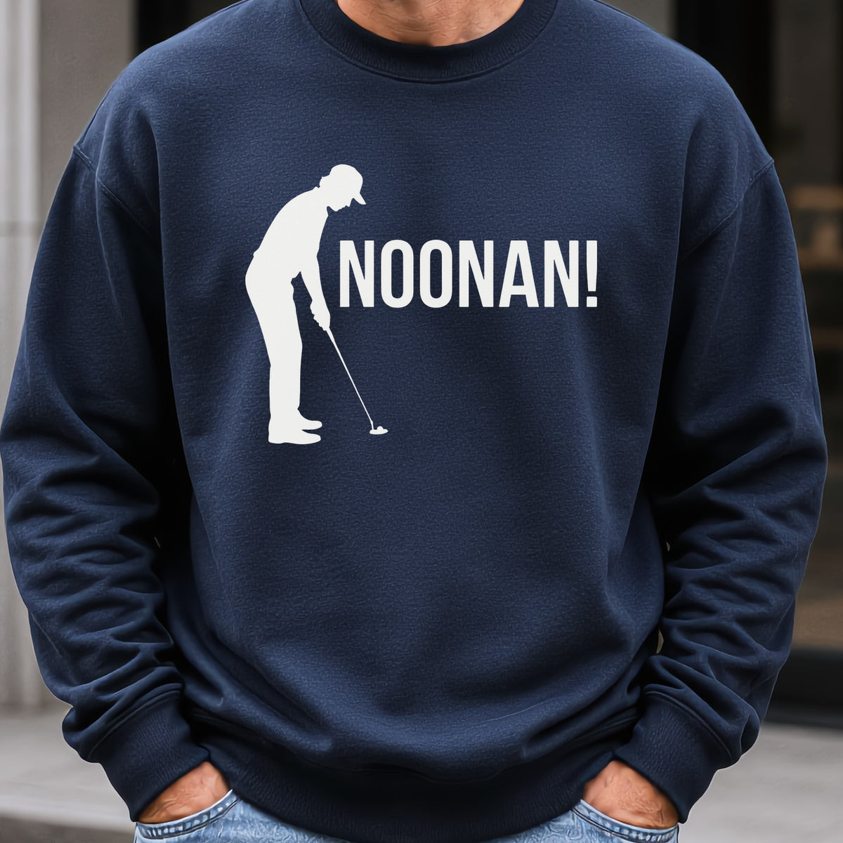 Noonan! Sweatshirt worn, Navy