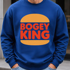 Bogey King Sweatshirt worn, Royal