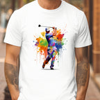 Paint The Fairway Tee worn, White