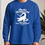 Chubbs Peterson Golf Tournament Long Sleeve Tee worn, Royal