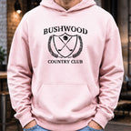 Bushwood Country Club Hoodie worn, Light Pink