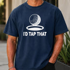 I'd Tap That Premium Tee worn, True Navy