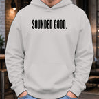SOUNDED GOOD Hoodie worn, Sport Grey