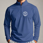 Fueled By Turn Dogs Quarter Zip worn, Royal