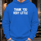 Thank You Very Little Hoodie worn, Royal