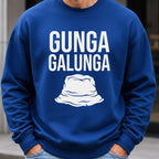 Gunga Galunga Sweatshirt worn, Royal