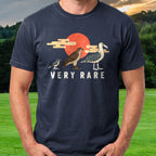 Very Rare Sunrise Tee worn on the golf course, Navy