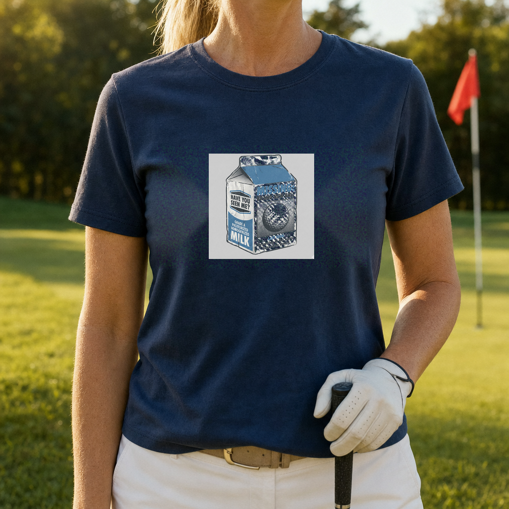 MISSING: Brand New Ball Tee worn on the golf course, Navy