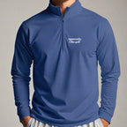 Apparently I Like Golf Quarter Zip worn, Royal