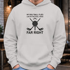 Far Right Hoodie worn, Sport Grey