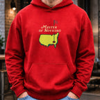 Master Of Nothing Hoodie worn, Red