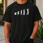 Golfer Evolution Premium Tee worn, Black