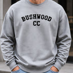 Bushwood CC Sweatshirt worn, Sport Grey