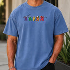 Golf Swing Bears Premium Tee worn, Mystic Blue