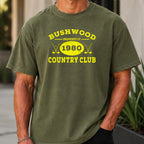 Property Of Bushwood Premium Tee worn, Moss
