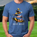 Very Rare Birds Tee worn on the golf course, Royal